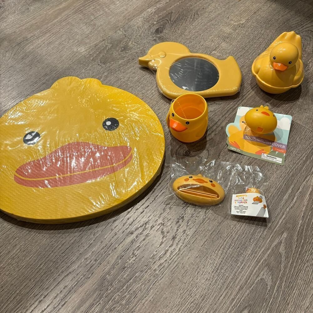 Kid's Duck Bath Set 6 Pieces